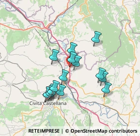 Mappa Vocabolo Frangellini, 02046 Magliano Sabina RI, Italia (6.61333)