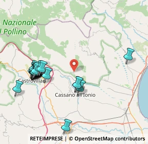 Mappa Via Discesa Ponte Del Diavolo, 87010 Civita CS, Italia (9.3805)