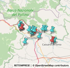 Mappa Via Sergio Cosmai, 87012 Castrovillari CS, Italia (5.42895)