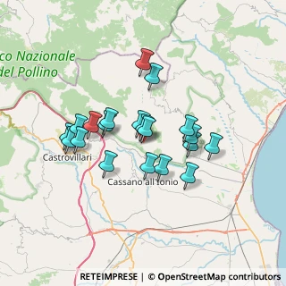 Mappa Torrente Raganello, 87010 Cosenza CS, Italia (6.311)