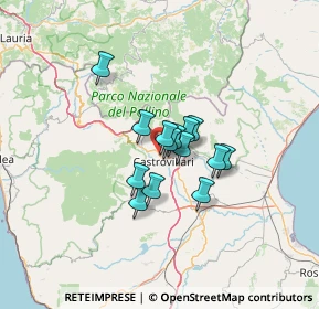 Mappa Via Conte Bernardino, 87012 Castrovillari CS, Italia (8.71571)
