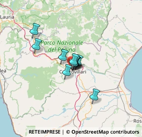 Mappa Via Conte Bernardino, 87012 Castrovillari CS, Italia (7.42455)
