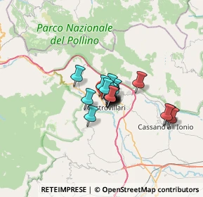 Mappa Via Conte Bernardino, 87012 Castrovillari CS, Italia (3.6395)