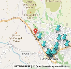 Mappa Via Conte Bernardino, 87012 Castrovillari CS, Italia (1.45733)