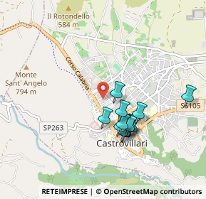 Mappa Via degli Itali, 87012 Castrovillari CS, Italia (0.86667)
