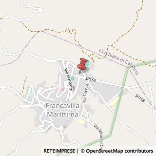 Mappa Piazzale Giovanni Palatucci, 4, 87072 Francavilla Marittima, Cosenza (Calabria)
