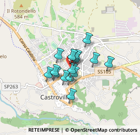 Mappa VIA UMBERTO CALDORA SNC, 87012 Castrovillari CS, Italia (0.535)