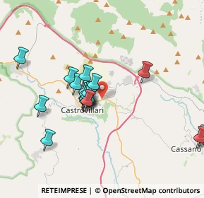 Mappa Via dei Bottai, 87012 Castrovillari CS, Italia (3.721)