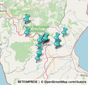 Mappa Via dei Gladioli, 87012 Castrovillari CS, Italia (9.64867)