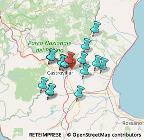 Mappa Contrada Brego, 87010 Frascineto CS, Italia (10.75938)