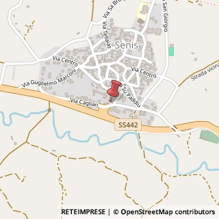 Mappa Via Vittorio Emanuele, 1, 09080 Senis, Oristano (Sardegna)
