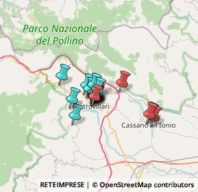 Mappa Via Francesco Muraca, 87012 Castrovillari CS, Italia (3.8785)