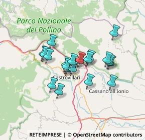 Mappa Via Francesco Muraca, 87012 Castrovillari CS, Italia (5.581)