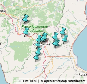 Mappa Via Francesco Muraca, 87012 Castrovillari CS, Italia (10.82)