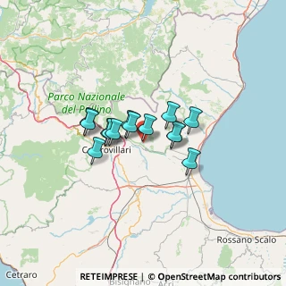 Mappa Via Piave, 87010 Civita CS, Italia (9.43)
