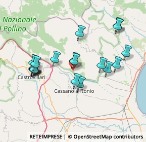 Mappa 87010 Civita CS, Italia (8.0425)