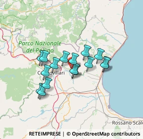 Mappa 87010 Civita CS, Italia (11.44063)