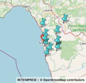 Mappa Via Tintoretto, 87029 Scalea CS, Italia (9.79364)