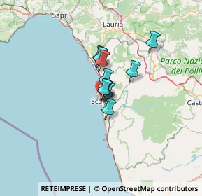 Mappa Via Tintoretto, 87029 Scalea CS, Italia (6.95727)