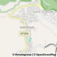 Karte Sant'Oreste