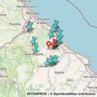 Mappa Via Madonna del Carmine, 66034 Lanciano CH, Italia (10.739)