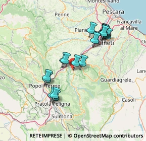 Mappa 65020 San Valentino In Abruzzo Citeriore PE, Italia (14.369)