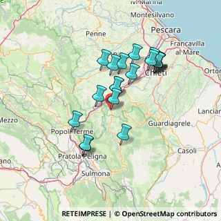 Mappa 65020 San Valentino In Abruzzo Citeriore PE, Italia (13.375)