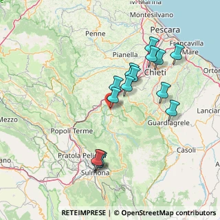 Mappa 65020 San Valentino In Abruzzo Citeriore PE, Italia (15.38286)