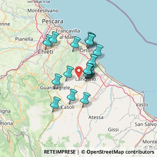 Mappa Contrada Madonna Del Carmine, 66034 Lanciano CH, Italia (10.89556)