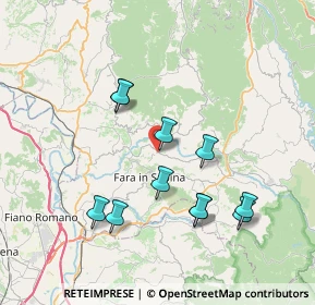 Mappa Via S. Maria, 02031 Castelnuovo di Farfa RI, Italia (7.56455)