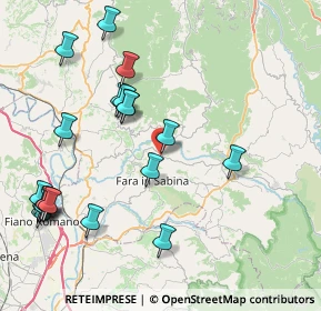 Mappa Via S. Maria, 02031 Castelnuovo di Farfa RI, Italia (9.916)