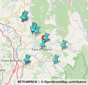 Mappa Via S. Maria, 02031 Castelnuovo di Farfa RI, Italia (7.20857)