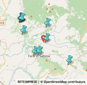 Mappa Via S. Maria, 02031 Castelnuovo di Farfa RI, Italia (4.40364)