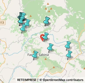 Mappa Via S. Maria, 02031 Castelnuovo di Farfa RI, Italia (4.50176)