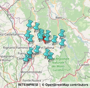 Mappa Via S. Maria, 02031 Castelnuovo di Farfa RI, Italia (10.49778)