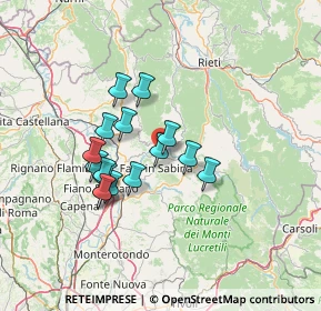 Mappa Via S. Maria, 02031 Castelnuovo di Farfa RI, Italia (11.59438)