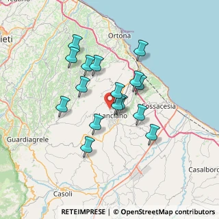 Mappa Contrada Santa Liberata, 66034 Lanciano CH, Italia (6.15)