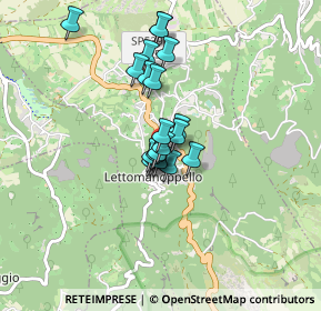 Mappa Via Canavine, 65020 Lettomanoppello PE, Italia (0.6065)