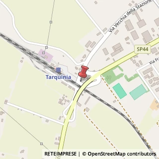 Mappa Via Vecchia della Stazione, 57, 01016 Tarquinia, Viterbo (Lazio)