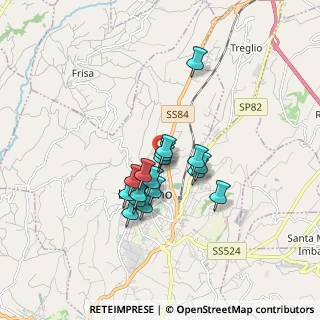 Mappa Via Firenze, 66034 Lanciano CH, Italia (1.34)