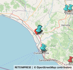 Mappa Via Alessandro Volta, 01016 Tarquinia VT, Italia (15.14545)