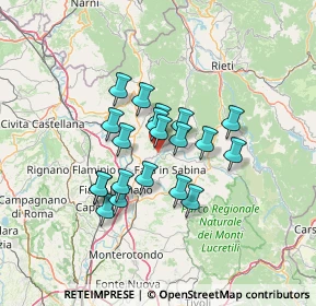 Mappa Via Rovane, 02034 Montopoli di Sabina RI, Italia (10.693)