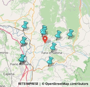 Mappa Via Rovane, 02034 Montopoli di Sabina RI, Italia (7.38636)