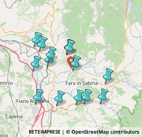 Mappa Via Rovane, 02034 Montopoli di Sabina RI, Italia (7.34357)