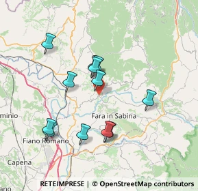 Mappa Via Rovane, 02034 Montopoli di Sabina RI, Italia (6.93583)