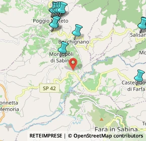 Mappa Via Rovane, 02034 Montopoli di Sabina RI, Italia (2.96615)