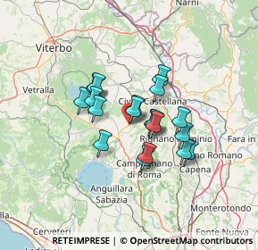 Mappa SS311, 01036 Nepi VT, Italia (10.1135)
