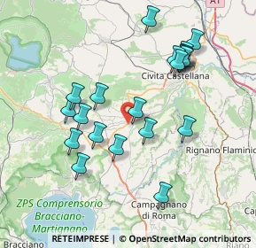 Mappa SS311, 01036 Nepi VT, Italia (7.815)