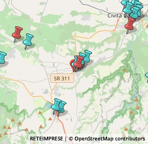 Mappa SS311, 01036 Nepi VT, Italia (5.99059)