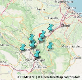 Mappa Strada Provinciale Madonna degli Angeli, 65029 Torre De' Passeri PE, Italia (10.44385)